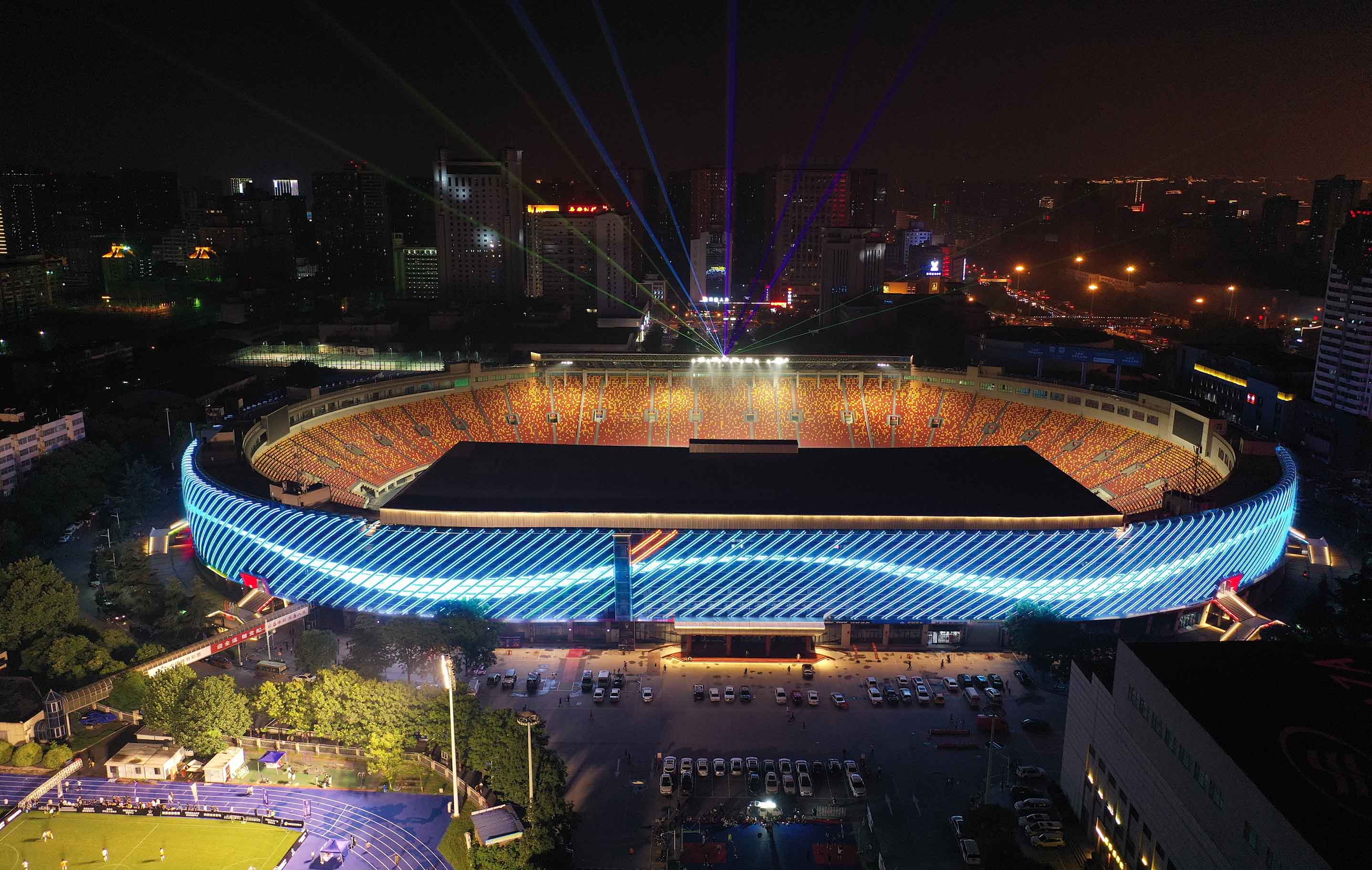 陜西省體育場(chǎng)改造項(xiàng)目-體育場(chǎng)室外泛光照明工程設(shè)計(jì)項(xiàng)目&mdash;&mdash;2021神燈