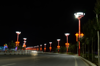 新疆北屯市多爾布爾津街及玉帶河景觀照明工程