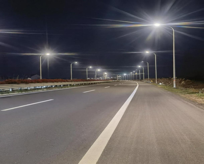江蘇334省道南通如東段東段照明工程全線亮燈，點亮民生與發展的“光明之路”