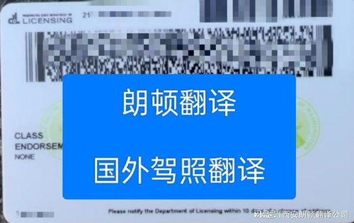 咸陽境外駕照翻譯換領中國駕照全流程及攝影攝像服務指南